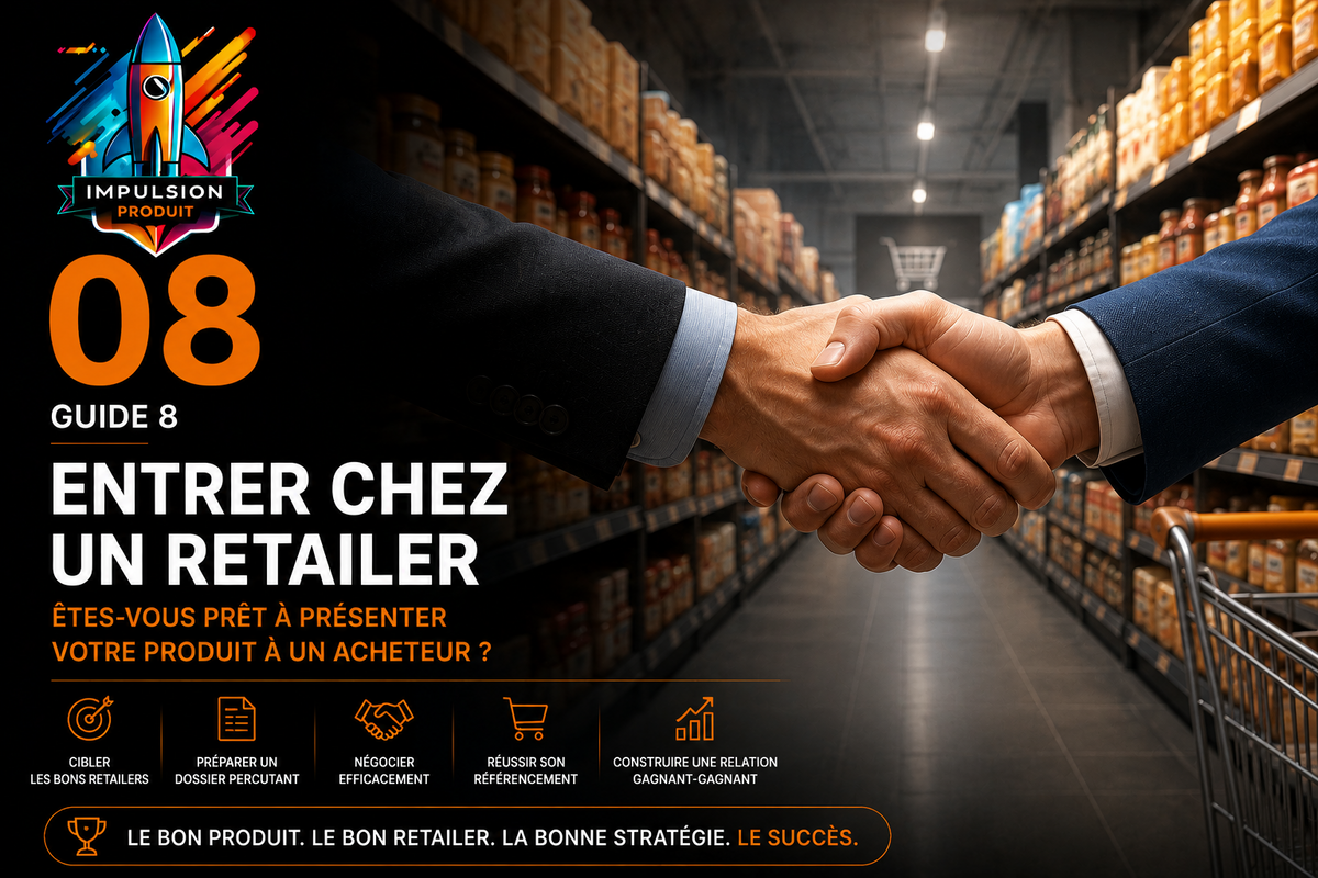 FOOD PRODUCT LAUNCH SYSTEM™ Guide 8 Faire entrer son produit chez un retailer (PDF)